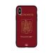 Romania Passport Printed Back Cover for Apple iPhone XS Max