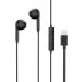 Ravpower Lightning Wired Earphones with Attachments, Black - RP-BH1005