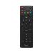 Remote Control for Qmax HD Mini 4 Receiver, Black - B336