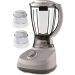 Jac Countertop Blender with Attachments, 1.5 Liters, 300 Watt, White - NGB-650