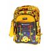 Gharibo Bags School Backpack With Pencil Case For Girls, Emoji Pattern - Yellow