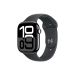 Apple Watch Series 10 46mm, Jet Black Case With Black Strap