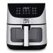 One Life Digital Air fryer, 10 Liters, 2000 Watt, Silver- HAF730P