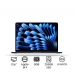 Apple MacBook Air M3 chip with 8‑core CPU, 8‑core GPU, 16‑core Neural Engine, 256GB SSD, 8GB RAM, MacOS - 13.6 Inch, Midnight Black