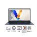 لاب توب اسوس فيفو بوك 15 X1504VA-NJ017W، انتل كور I7-1355U، هارد 512 جيجا M.2 2280 PCIe NVMe Gen3 x4 SSD، رام 8 جيجا، شاشة 15.6 بوصة FHD بمعدل تحديث 60 هرتز، كارت شاشة انتل UHD جرافيكس، ويندوز 11 - ازرق