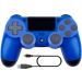 Wireless Controller for PlayStation 4, Slim, Pro - Blue