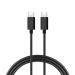 كابل USB-C سيا للشحن ومزامنة البيانات، 1 متر، اسود - SI-CB0021B