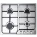 Elba Gas Built-in Hob, 580mm, 4 Burners, Stainless steel - ENF60-444 XD