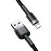 Baseus USB to Lightning Cable, 0.5 Meter, Grey - CALKLF-AG1