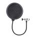 Microphone Pop Filter, Black - 818-LU