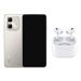 Infinix Hot 50i, 128GB, 6GB RAM, 4G, Dual SIM - Gray with Ridingtone AirPods Pro 2nd Generation Earbuds - White