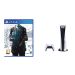 Sony PlayStation 5, 1 Wireless Controller, White - CFI-1016A01 MEE, with Fahrenheit 15th Anniversary Edition for PlayStation 4