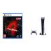 Sony PlayStation 5, 1 Wireless Controller, White - CFI-1016A01 MEE, with Back 4 Blood for PlayStation 5