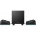 Hp X1000 Gaming Wired Speakers, 3 Pieces, Black - 8PB07AA