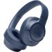 JBL Tune 710 Bluetooth Over Ear Headphones with Microphone, Blue - JBLT710BTBLU