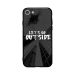 Lets Go Outside Printed Back Cover for Apple iPhone 8