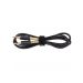 Audio Cable, 1 Meter, '3.5mm, Black - J-1