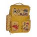 Gharibo Bags School Backpack With Pencil Case For Kids, Figures Pattern - Yellow