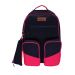 Gharibo Bags School Backpack With Pencil Case for Girls, Colored Pattern - Navy and Pink