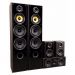 Taga Harmony and Denon Home Theater, Black - TAV-606 AVR X-550