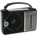 Golon Electrical Classic Radio, Black - RX-606AC