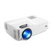 Funlites Portable LED Projector, 1280x720 Resolution - White
