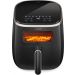 Philips 3000 Series XL Digital Air Fryer, 5.6 Liters, 1700 Watt, Black - HD925780