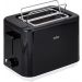 Braun Toaster, 2 Slices, 900 watt, ‎Black - ‎HT 1010 BK