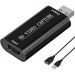 جهاز توصيل صوت وصورة ومحول من HDMI الي USB 2.0 لتسجيل كاميرات DSLR والاكشن، اسود