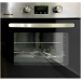 Turboline Gas Built-in Oven with Grill, 67 Liters, Black and Silver - TL3K66G3D