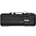Fire.X Keyboard Gaming 7 Color Mixing Light Effect Rgb 104 Keys Arabic And English - Black