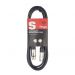 كابل XLR ذكر الى انثى ستاج S سيريز، 10 قدم، اسود - SMC3