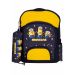 Gharibo Bags School Backpack With Pencil Case For Boys, Minions Pattern - Navy and Yellow