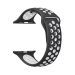 Silicone Sport Band for Apple Watch, 38mm- Black and White