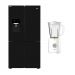 Beko No Frost Side by Side Refrigerator, 626 Liters, Inverter, Black - GNE134626BH, with Blender, 1.5 Liters, 600 Watt - TBN 62608 W