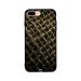 Jute Stitched Pattern Printed Back Cover for Apple iPhone 7 Plus
