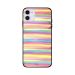 Mutlicolor Stripes Printed Back Cover for Apple iPhone 11