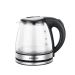 Sokany Electric Kettle, 1.2 Liters, 1500 Watts, Transparent - SK-SH-1059