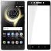 Tempered Glass Screen Protector for Lenovo K8 Note - Transparent with Black Frame