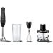 Braun Multi Quick3 Hand Blender,  600ml, 900 Watt, Black - MQ3135