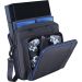 Carrying Case for PS4 Console/Controller/Accessories, Travel Shoulder Messenger Handbag Gaming Storage Bag with Adjustable Strap Compatible with Playstation 4/PS4 Slim, Black