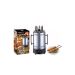 Sokany Electric Grill, 1000 Watt, Silver and Black - sk-6111