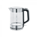 Severin Electric kettle, 1.7 Liters, 2200 Watt, Transparent and Silver - WK 3420