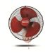 Fresh Brilliant Wall Fan, 18 Inch- Red