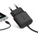 شاحن مايكرو USB اس بي اس فاست ترافل، 1 منفذ، سعة 2100 مللي أمبير- اسود