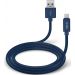 كابل اس بي اس بولو مايكرو USB للشحن ونقل البيانات، 1 متر - ازرق