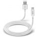 كابل اس بي اس بولو USB فئة C للشحن ونقل البيانات، 1 متر - ابيض