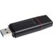 فلاش درايف USB كينجسون داتا ترافلر، 256 جيجابايت، اسود - DTX/256GB
