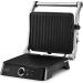 Black+Decker Electric Contact Grill, 1400 Watt, Black and Silver- CG1400-B5
