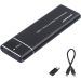 Aimos USB-C 3.1 to M.2 Nvme SSD Enclosure External Adapter, 10 Gbps, Black - ‎AIMOSHDISK-B